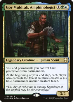 MTG Gor Muldrak, Amphinologist Commander Legends 277 Regular Rare - Image 1