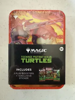Magic: The Gathering Teenage Mutant Ninja Turtles Raphael Tin Boosters - Image 1
