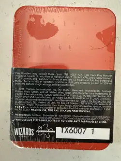 Magic: The Gathering Teenage Mutant Ninja Turtles Raphael Tin Boosters - Image 2