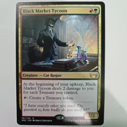 MTG Black Market Tycoon Streets of New Capenna 167 Regular Rare - Image 2