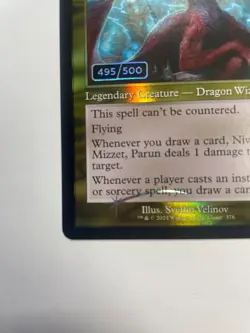 Niv-Mizzet Parun (#376)(Retro)(Serial) Double Rainbow FOIL * Ravnica Remastered - Image 3