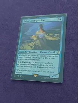 MTG Lulu, Stern Guardian (Surge Foil ) Commander Final Fantasy 38 NM FIC - Image 2