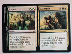 MTG Assure Assemble Sentry Guilds of Ravnica 221 Regular Rare - Image 2