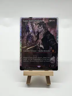 Casey Jones, Vigilante (0296) (Showcase) (Fracture Foil) TMNT MTG - Image 1