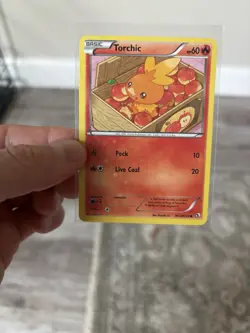 Pokemon TCG Torchic RC5/RC25 Legendary Treasures Radiant Collection MP - Image 1