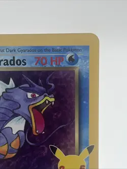 Pokemon Dark Gyarados Holo TCG Card Celebrations Classic Collection 8/82 - Image 3