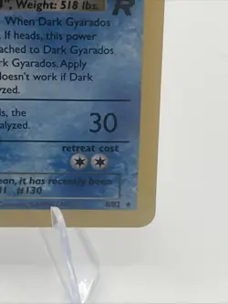 Pokemon Dark Gyarados Holo TCG Card Celebrations Classic Collection 8/82 - Image 4