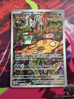 Pokemon TCG Brute Bonnet Card 207/182 Sv04: Paradox Rift IR - Image 1