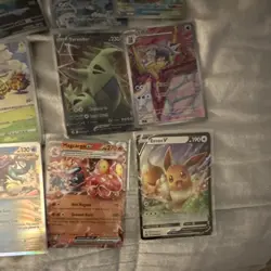 Pokemon TCG Mixed Card Lot Poliwrath Unown V Abra Victini V 20 Cards Holo - Image 3