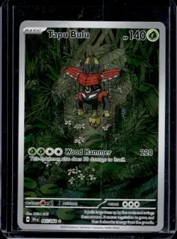 2024 Pokemon Shrouded Fable Tapu Bulu Full Art #065/064 - Image 1