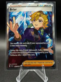 Briar 163/142 Sv07: Stellar Crown Holo Pokemon TCG - Image 1