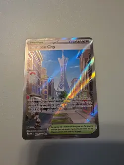Pokemon TCG Lumiose City Stadium Trainer Card 111/088 Perfect Order - Image 1