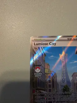 Pokemon TCG Lumiose City Stadium Trainer Card 111/088 Perfect Order - Image 2