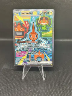 Pokemon Rotom ex 126/094 Special Illustration Rare SIR Phantasmal Flames - Image 1