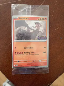 Pokemon TCG Phantasmal Flames Reshiram Black Star Promo 017/094 SEALED - NM - Image 1