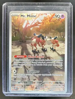 2023 Pokemon SV 151 Mr. Mime #179/165 - Image 1