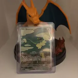 Pokemon TCG Drampa Scarlet Violet Temporal Forces 184/162 - Image 1