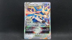 ZACIAN VSTAR 096/159 HOLO VSTAR RARE CROWN ZENITH POKEMON NM - Image 1
