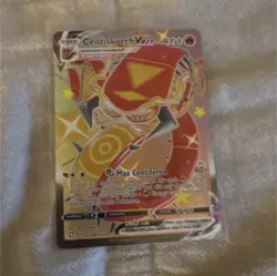 Pokemon Centiskorch VMAX Shiny Holo Rare Shining Fates SV109/SV122 320 HP Card - Image 1