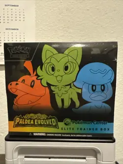 Pokemon TCG Scarlet & Violet Paldea Evolved Pokemon Center Elite Trainer Box 820650853678 - Image 1