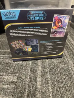 Pokemon ETB Mega Evolution Phantasmal Flames Sealed Elite Trainer Box New TCG - Image 2