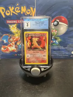 2002 Pokemon Dark Typhlosion #10 Neo Destiny Holo CGC 3 - Image 1