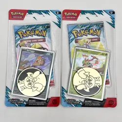 Pokemon Journey Together Blister Pack Lot (2) Scraggy Yanma Promos Sealed Cosmos - Image 1