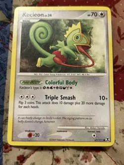 Pokemon - Kecleon - 67/111 - Common - Rising Rivals - NM - Image 1