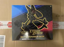 Pokemon TCG Crown Zenith Elite Trainer Box ETB Brand New/Factory Sealed - Image 1