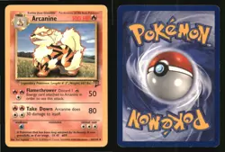 Arcanine 33/130 Uncommon Base Set 2 Pokemon Lightly Played - Image 3