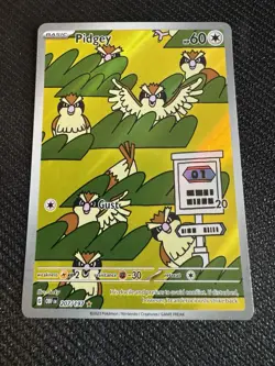 Pokemon TCG Lot of 3 - Obsidian Flames - Pidgey, Pidgeotto, & Pidgeot - Image 1