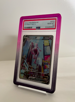 Mewtwo V (Alternate Full Art) 072/078 Pokemon GO Holo - Image 2