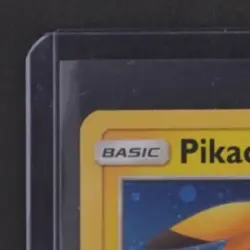 2017 POKEMON SHINING LEGENDS PIKACHU COSMOS HOLO #28/73 - Image 3