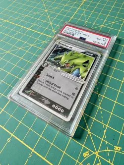 2004 Pokemon - Tyranitar EX #17 Holo Ultra-Rare Pop Series 1 - PSA 8 - Image 3