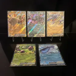 Pokemon TCG - Destined Rivals - EX Lot 5 - Garchomp, Regirock, Grimmsnarl, Dondo - Image 1