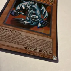 Yugioh Blue-Eyes Toon Dragon DB1-EN066 Super Rare NM - Image 4