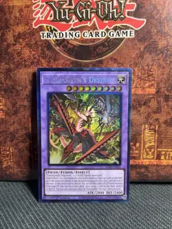 Yugioh Stampede - Fiendsmith's Desirae - Prismatic Collector's Rare - RA04-EN056 - Image 1