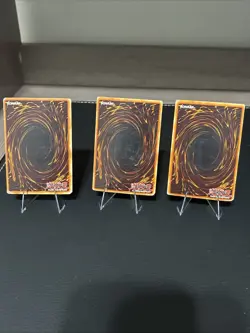 Yugioh Alpha Beta Gamma Magnet Warrior Set of 3! Secret Rare DOR-001 - 003 NM - Image 2