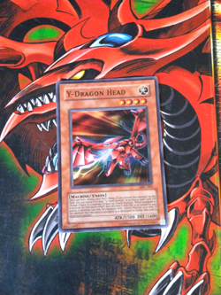 Y-Dragon Head - MFC-005 - Super Rare - Unlimited Edition Yugioh LP - Image 1