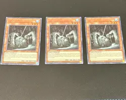 Yu-Gi-Oh Misprint - No Name - King of the Swamp JUSH-EN046 x3 - Image 1