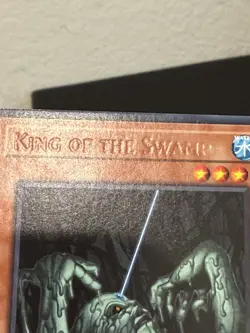 Yu-Gi-Oh Misprint - No Name - King of the Swamp JUSH-EN046 x3 - Image 2