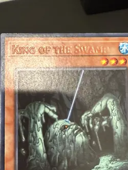 Yu-Gi-Oh Misprint - No Name - King of the Swamp JUSH-EN046 x3 - Image 3