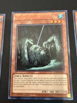 Yu-Gi-Oh Misprint - No Name - King of the Swamp JUSH-EN046 x3 - Image 5