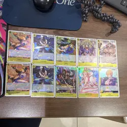 Bandai One Piece Card Game Sabo X.Drake Gedatsu OP10 ST13 OP05 Holo 10 Cards - Image 1