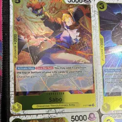 Bandai One Piece Card Game Sabo X.Drake Gedatsu OP10 ST13 OP05 Holo 10 Cards - Image 2