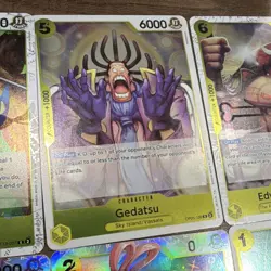 Bandai One Piece Card Game Sabo X.Drake Gedatsu OP10 ST13 OP05 Holo 10 Cards - Image 5