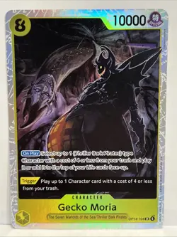 Gecko Moria - OP14-104 SR - The Azure Sea's Seven Foil - NM - Image 1