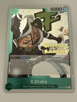 X.Drake (Judge Pack Vol. 2) ST02-014 One Piece Promotion Card Foil - Image 1