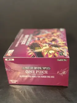 ⚡One Piece OP-11 A Fist of Divine Speed English Sealed Booster Box W Case - Image 3