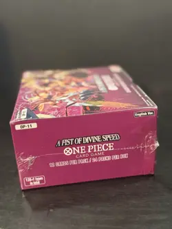 ⚡One Piece OP-11 A Fist of Divine Speed English Sealed Booster Box W Case - Image 5